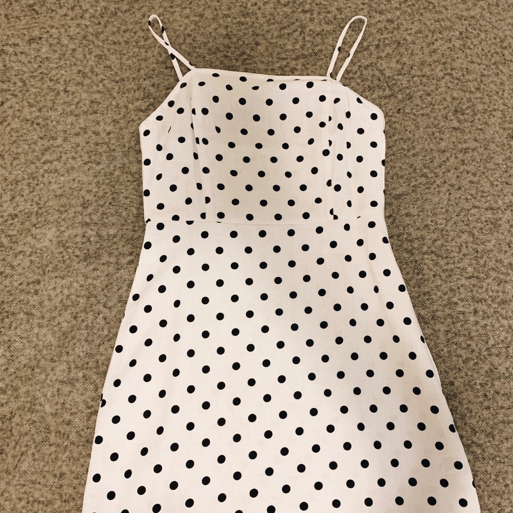 Nordstrom BP polka dot Spaghetti Strap Dress NWT